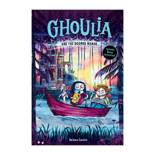 预售 英文原版 怪诞庄园的柯莉亚 4 Ghoulia And The Doomed Manor #4 精装 柯莉亚与魔咒庄园 儿童章节桥梁故事书