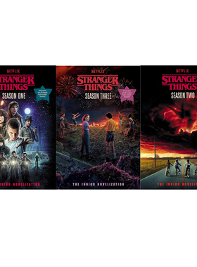 预售 怪奇物语小说 青少年改编版 1-3季 Stranger Things The Junior Novelization 可搭怪奇物语设定集