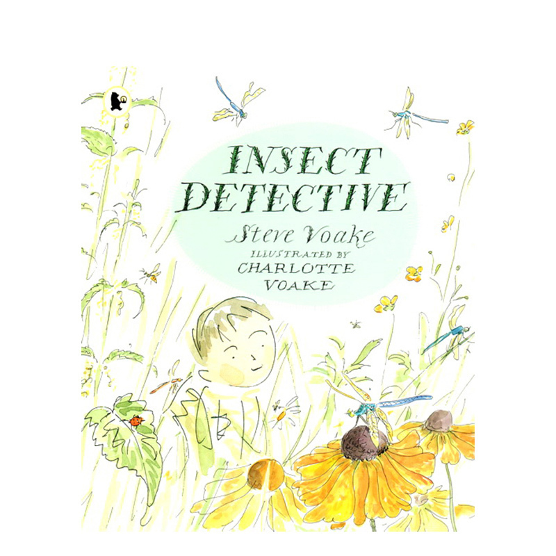 英文原版绘本 Insect Detective 小学STEM科普自然百科读物 儿童自然故事书 彩图 Walker Nature Story
