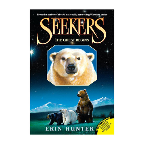 预售 熊武士探索者首部曲 Seekers #1: The Quest Begins 扬帆起航 猫武士同作者Erin Hunter动物故事书小说课外阅读儿童文学