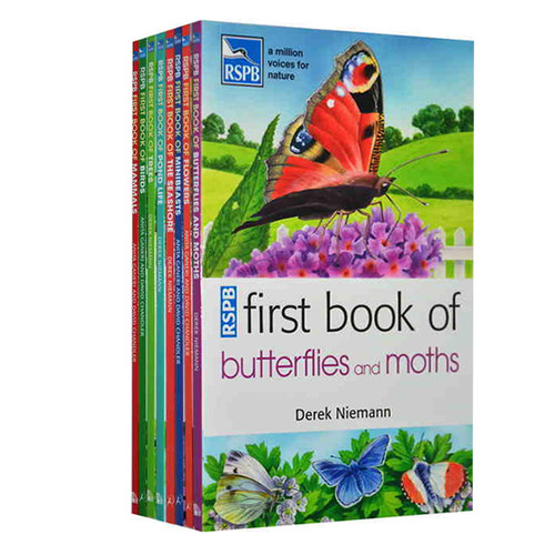 英文原版 First Book of（RSPB）动植物百科系列 7册合售 小学生百科科普读物 青少年绘本图画书