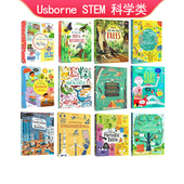 the Flap Table 英文原版 Periodic Lift 素周期表 元 Usborne 化学启蒙儿童英语趣味科学STEM认知 纸板翻翻书