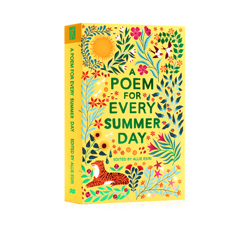 英文原版 a poem for every summer day 夏日每天一首诗歌 每天一首诗