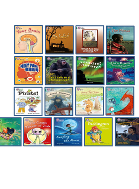 【级别15 绿色套装B】Collins big cat White B 17册合售 柯林斯大猫系列分级阅读 英文原版故事绘本