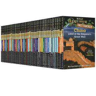 【自营】神奇树屋小百科大全套44册 英文原版 Magic Tree House Fact Tracker 儿童读物少儿学习章节小说