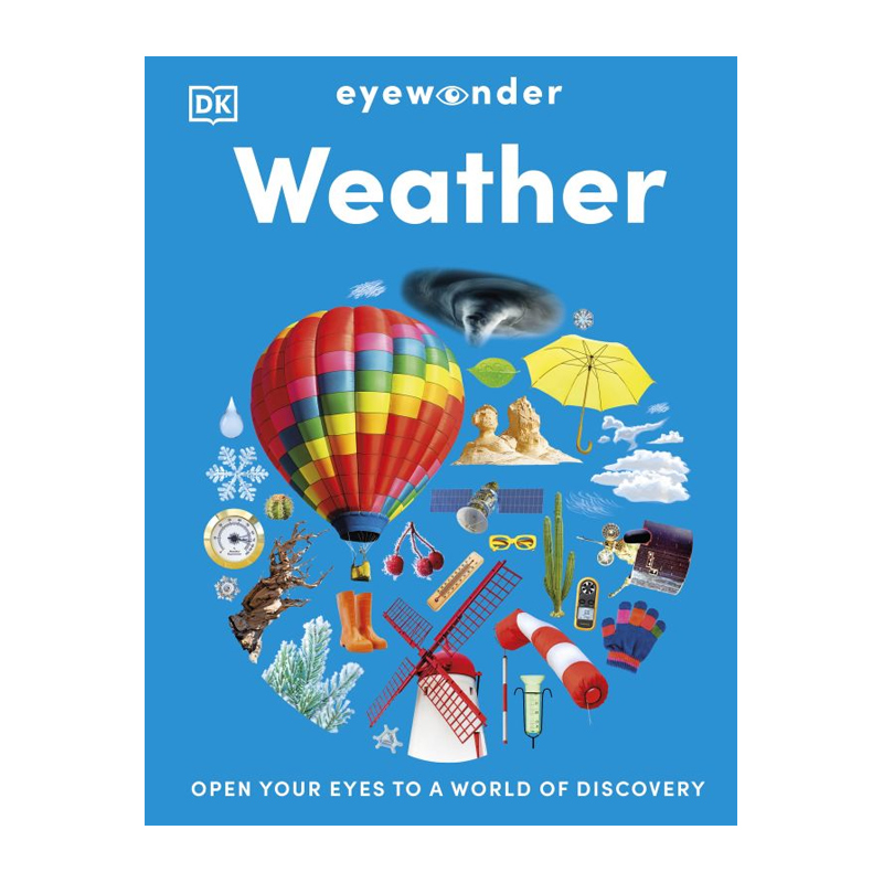 预售 英文原版 Eyewonder Weather 精装 天气 DK目击者系列 儿童科普启蒙读物