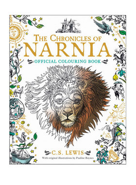 预售 纳尼亚传奇涂色书 The Chronicles of Narnia Colouring Book 英文原版 C S Lewis 休闲娱乐