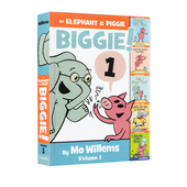 精装 Biggie 莫威廉斯 Willems 情商教育培养 吴敏兰绘本 Elephant Piggie 英文原版 小猪小象5个故事合集第1部