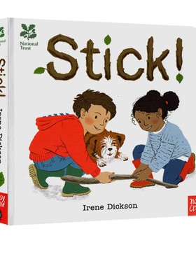 英文原版 Stick! 孩子的乐趣只需一根棍子 想象力创造力培养 Nosy Crow Stories Aloud 赠官方音频 大嘴鸟