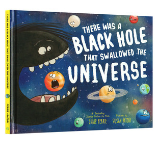 Black Swallowed There 宇宙探秘 知识科普 英文原版 精装 Hole Was Universe the that 有个黑洞吞掉了整个宇宙 纸板夜光