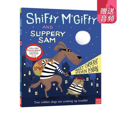 英文原版强强和盗盗儿童幽默故事