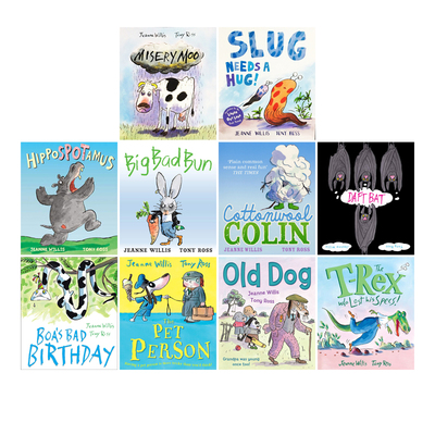 英文原版 BOA's bad birthday/ SLUG needs a hug 趣味动物故事绘本 10册 鼻涕虫想要一个拥抱 Jeanne Willis 儿童认知思维启蒙