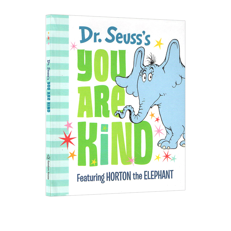 英文原版 苏斯博士 Dr. Seuss's You Are Kind 儿童启蒙学习故事绘本 英语入门 精装