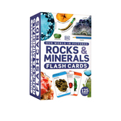 岩石和矿物闪卡 Flash Rocks Pictures Minerals World Cards DK儿童科普百科读物 and Our 英文原版