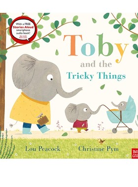 英文原版 Toby and the Tricky Things 温馨情谊 情绪控制 二胎教育 Nosy Crow Stories Aloud 赠官方音频