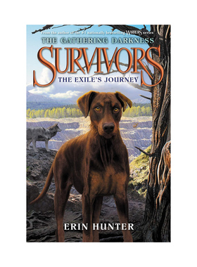 预售 英文原版Survivors:The Gathering Darkness#5:The Exile's Journey 狗武士二部曲 黑暗笼罩5 流亡之路 儿童奇幻小说