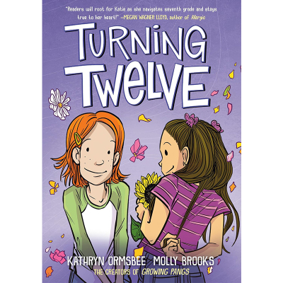 英文原版 Turning Twelve 十二岁生日 成长与友谊主题 儿童全彩漫画 Kathryn Ormsbee