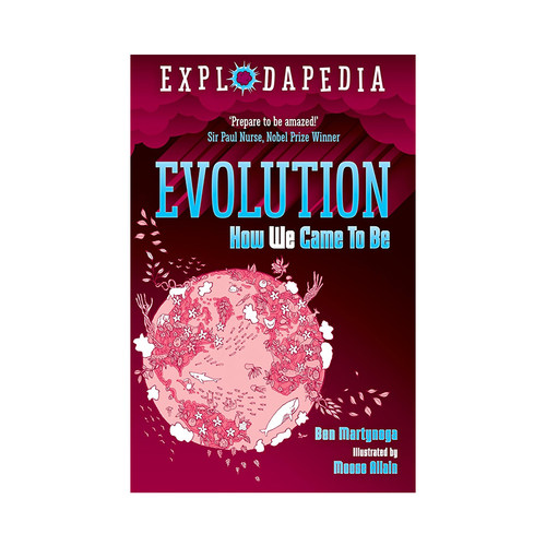 预售 英文原版 爆炸百科系列 Explodapedia: Evolution 进化   Ben Martynoga 科普与科学通识 英文科普插图读物