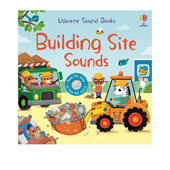 Site Sounds 趣味触摸发音书 预售 建筑工地 Building 儿童启蒙认知 纸板书 英文原版 尤斯伯恩 Usborne