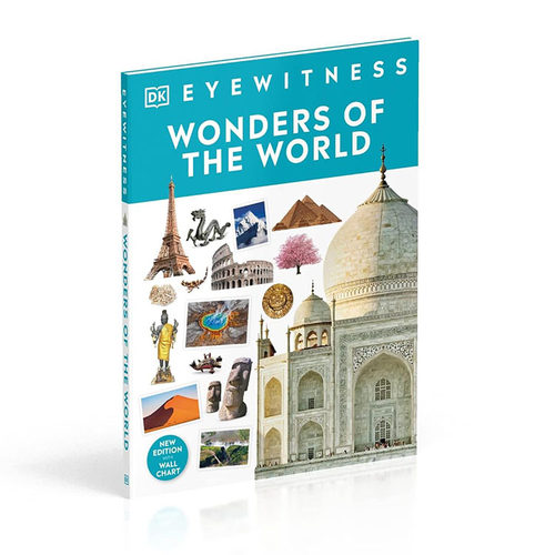 英文原版 DK少儿百科 Eyewitness Wonders of the World 世界奇观知识科普 精装 知识图解百科 全彩精装科普读物