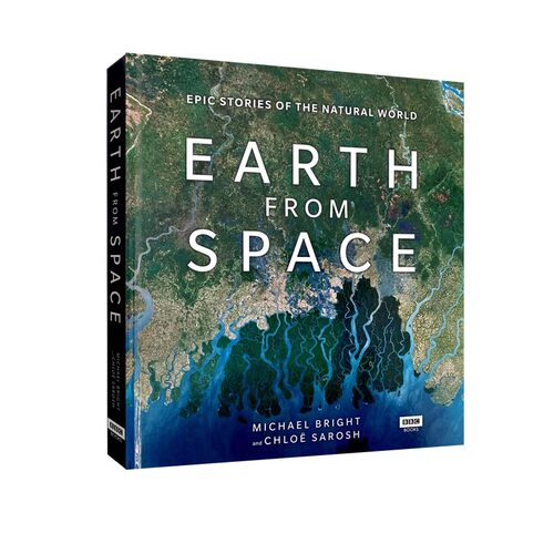 英文原版 Earth from Space 从太空看地球 卫星照片集 BBC自然纪录片自然科普读物 大自然的史诗故事 精装