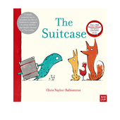 Nosy The 行李箱 儿童英语启蒙绘本故事书 Crow Suitcase Aloud Stories 英文原版 凯特格林威大奖 情商友谊培养 赠官方音频