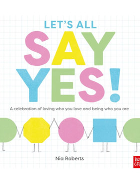英文原版 Let's All Say Yes 让我们都说是 幼儿启蒙认知图画书 大嘴鸟 Nosy Crow