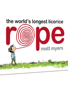 英文原版 The World's Longest Licorice Rope 精装 金钱观 少儿理财观念培养