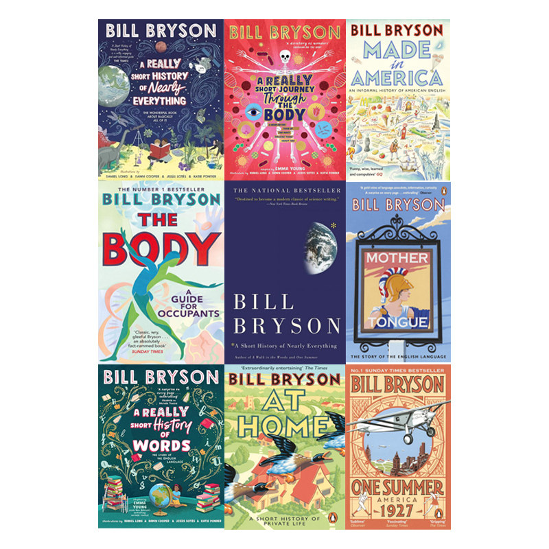 英文原版 A Really Short History of Nearly Everything 比尔 布莱森 万物简史 Bill Bryson 简史类科普读物 逻辑思维推荐书目,书籍/杂志/报纸,漫画类原版书,淘宝优惠券,粉丝福利购,淘宝优惠卷