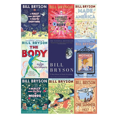 英文原版 A Really Short History of Nearly Everything 比尔 布莱森 万物简史 Bill Bryson 简史类科普读物 逻辑思维推荐书目