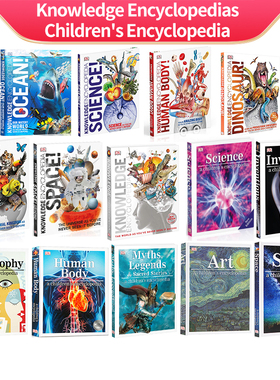 英文原版 DK幼儿百科全书系列 Knowledge Encyclopedia系列/My Very Important系列 精装 少儿科普 英语启蒙认知读物