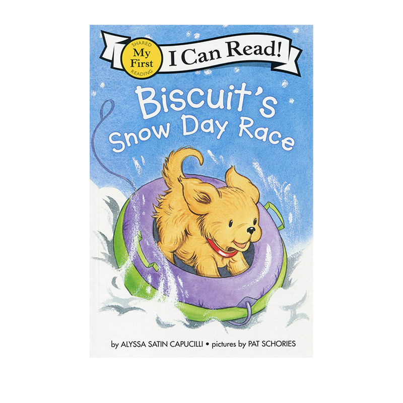 饼干狗 biscuit 英文绘本 汪培珽书单 biscuits snow day race 小