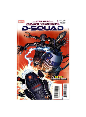 现货 英文原版漫画期刊 Star Wars:Dark Droids D-Squad #2 星球大战黑暗机器人:D小队 2 Marvel漫威漫画 星球大战