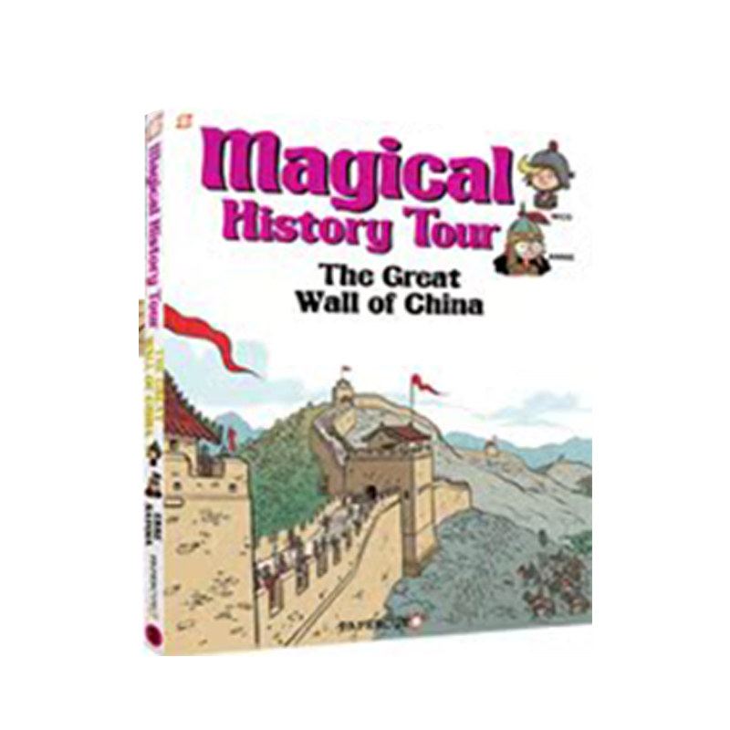 英文原版 Magical History Tour #2: The Great Wall of China 神奇的历史之旅 儿童古代建筑旅行科普书  儿童趣味历史知识学习书