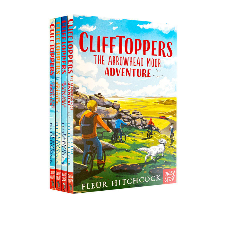 英文原版 Clifftoppers 4册合售 Fleur Hitchcock作品 惊悚冒险小说 青少年课外阅读 儿童英语读物 冒险故事小说 Nosy Crow