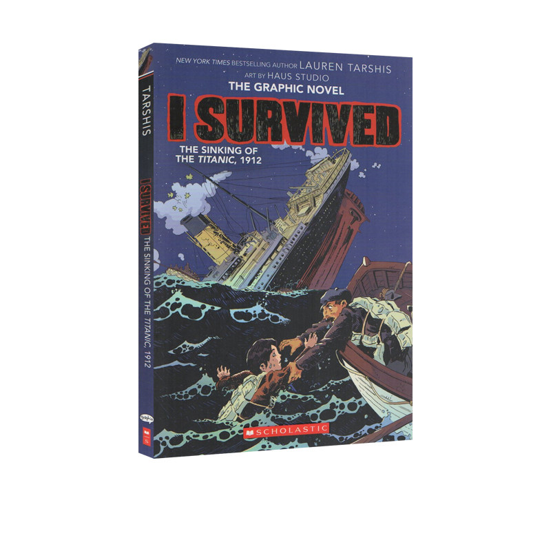 英文原版 i survived #1 the sinking of the titanic 泰坦尼克号沉没