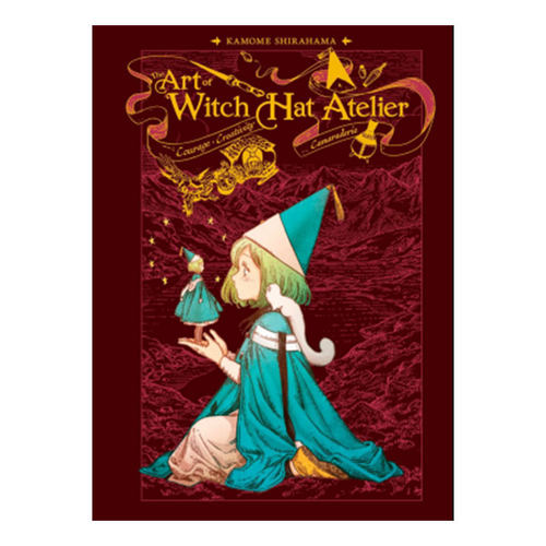 预售 英文原版 The Art of Witch Hat Atelier 尖帽子的魔法工坊 艺术设定集 画集 白滨海鸥 Kamome Shirahama