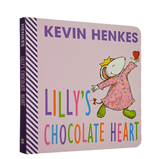 Chocolate Heart 纸板书 Henkes 英文原版 名家Kevin Lilly