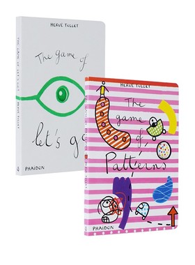 英文原版 Herve Tullet 给孩子的艺术启蒙纸板书 2册合售 儿童艺术培养