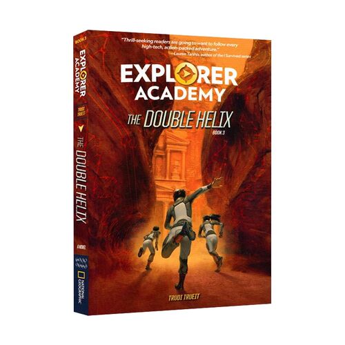 英文原版 Explorer Academy: The Double Helix (Book 3) 探险学院系列 青少年桥梁章节小说书 中小学英语课外阅读