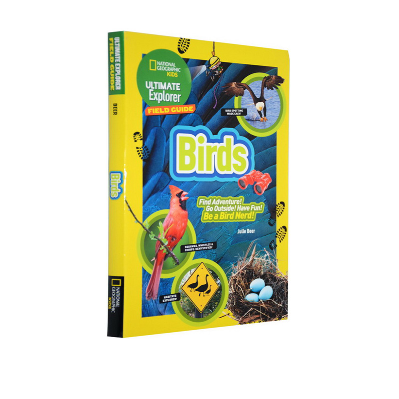 英文原版 National Geographic Kids Ultimate Explorer Field Guide Birds 鸟类 美国国家地理杂志儿童百科 儿童启蒙学习读物