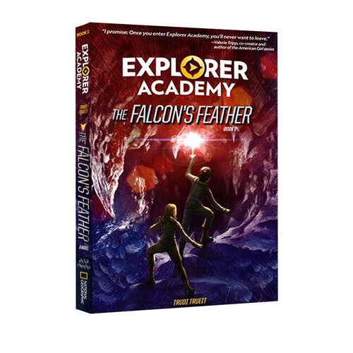 英文原版 Explorer Academy: The Falcon'S Feather (Book 2) 探险学院系列 青少年桥梁章节小说书 中小学英语课外阅读