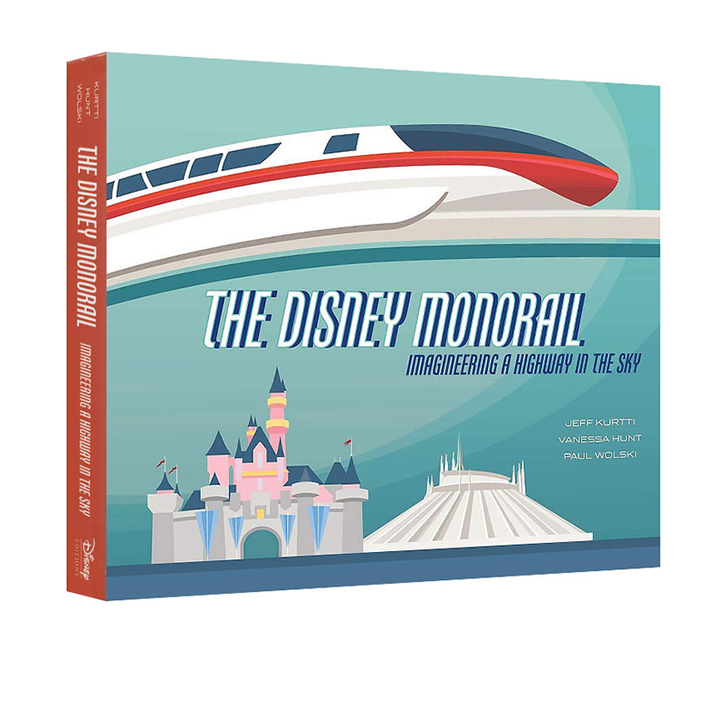 英文原版 Disney Monorail 精装 迪士尼单轨电车的发展  儿童图画故事绘本