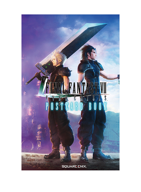 预售 最终幻想VII Ever Crisis 公式明信片书 送特典 FINAL FANTASY ポストカードブック游戏周边 绿山墙日文原版