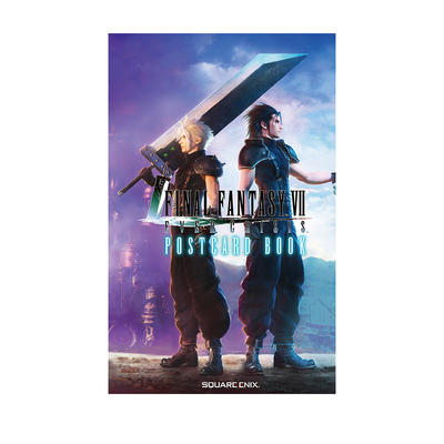 预售 最终幻想VII Ever Crisis 公式明信片书 送特典 FINAL FANTASY ポストカードブック游戏周边 绿山墙日文原版