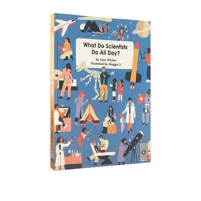 英文原版绘本 What Do Scientists Do All Day 精装大开本 亲子互动科学认知 STEM体系 幼儿科普