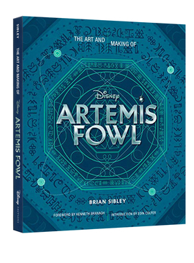 英文原版 The Art and Making of Artemis Fowl  阿特米斯的奇幻历险 电影艺术画册设定集 迪斯尼奇幻电影  Brian Sibley  精装