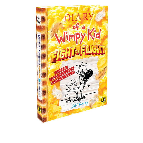 预售 英文原版 小屁孩日记 Diary of a Wimpy Kid #21: Fight or Flight 精装 儿童幽默小说读物 Jeff Kinney章节桥梁书