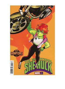 现货 英文原版漫画期刊 Sensational She-Hulk #1 Mirka Andolfo New Champions Variant 绿巨人系列 Marvel漫威漫画