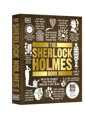 DK人类的思想百科丛书 The Sherlock Holmes Book 夏洛克福尔摩斯图解 英文原版科普全彩 精装 Big Ideas Simply Explained